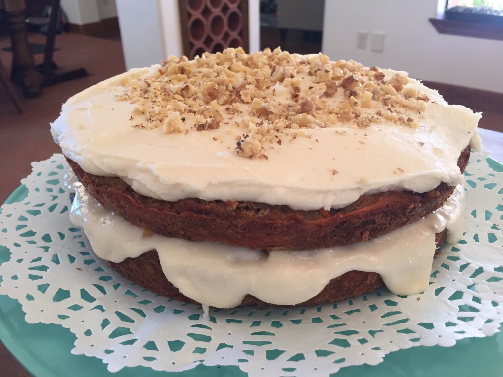 Coconut Flour Carrot Cake