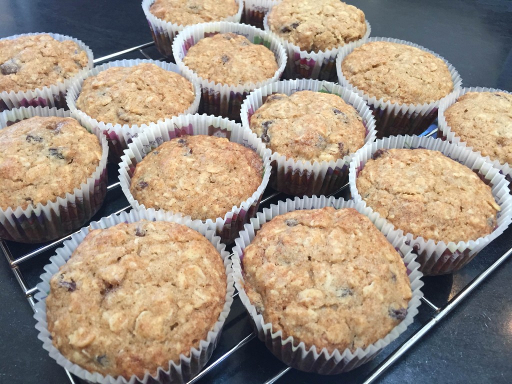 Oatmeal Raisin Muffins