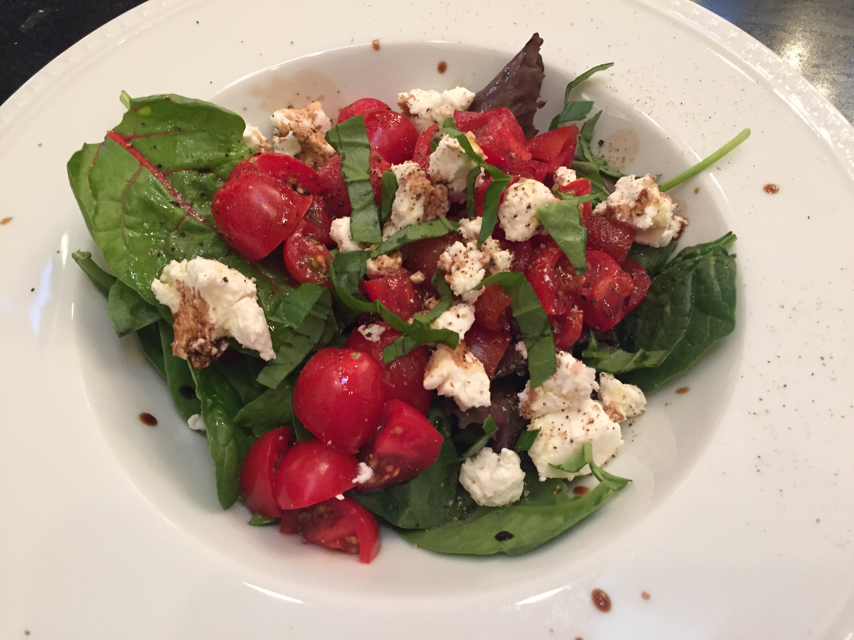 Goat Cheese Tomato Salad