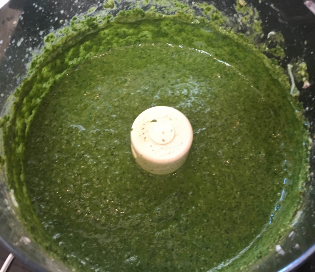 Pesto Blended