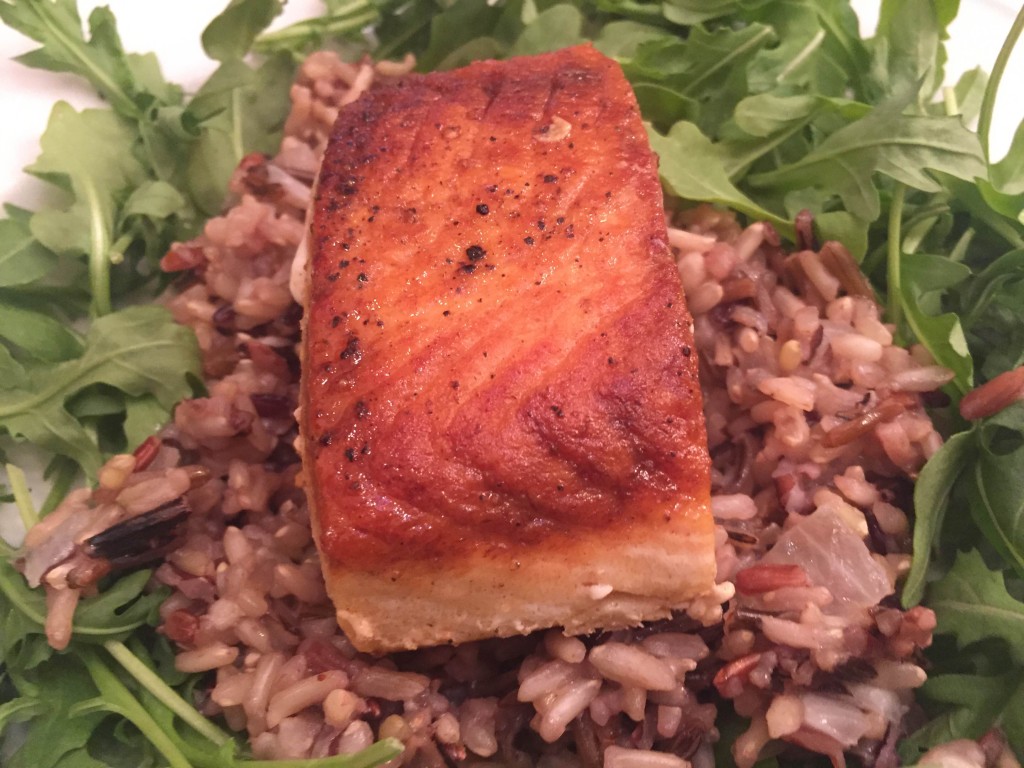 Salmon Seared